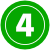 TXE_N4 Ícono del número 4.
